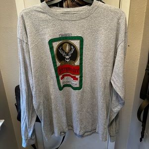 Vintage Grateful Dead Jerry Garcia Jerrymeister Tour Jagermeister XL Long Sleeve